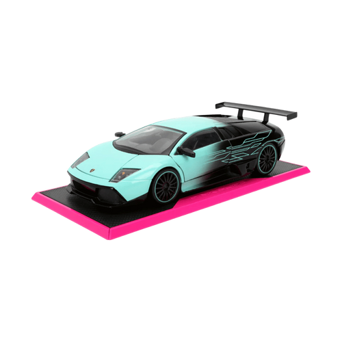 ג'אדה פינק סליפס - מכונית למבורגיני - 1:24 JADA Lamborghini Murcielago LP640
