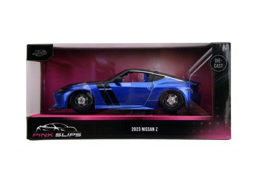 ג'אדה  - פינק סליפס ניסאן - 1:24 Nissan Z  Blue/Black   JADA: Pink Slips