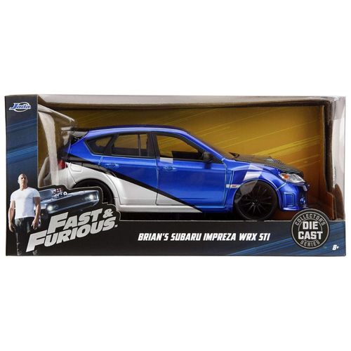 ג'אדה מהיר ועצבני - סובארו אימפרזה - Jada Fast & Furious 1:24 Brian's Subaru Impreza WRX STI
