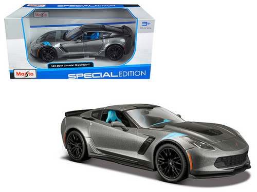 מאיסטו - מכונית שברולט קורבט  גרנד ספורט - Chevrolet Corvette Grand Sport 2017 1:24