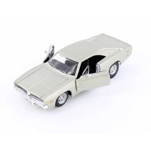 מאיסטו - דגם מכונית דודג' צ'ארג'ר אפורה - Maisto 1969 Dodge Charger R/T 1:25