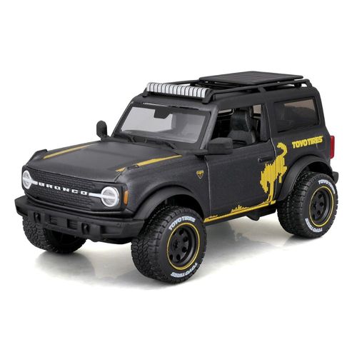 מאיסטו - דגם ג'יפ פורד ברונקו - Maisto Design 2021 Ford Bronco 1:24