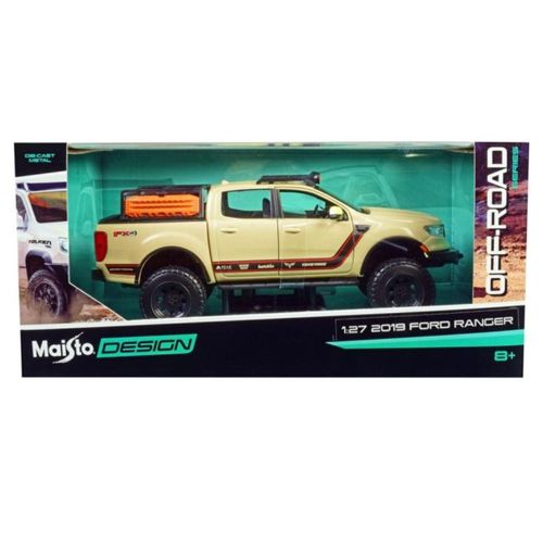 מאיסטו - דגם טנדר פורד ריינג'ר  - Maisto Design 2019 Ford Ranger 1:27