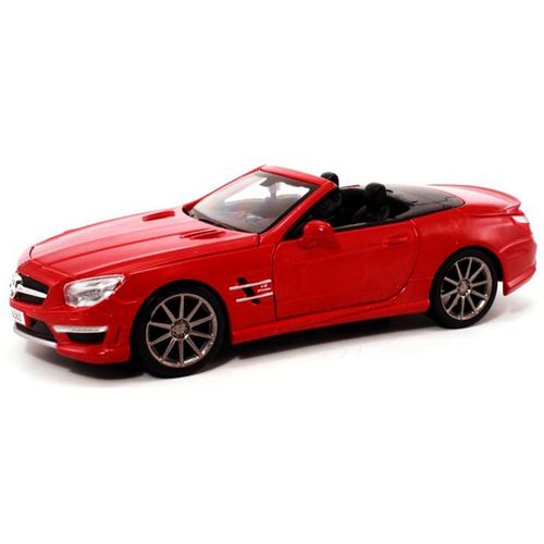מאיסטו - מרצדס אס אל 63 אי.אמ.גי קבריולט - Maisto Mercedes-Benz SL 63 AMG Roadster red 1:24