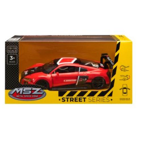 דגם רכב אודי R8 אדום - MSZ AUDI R8 LMS 1:24