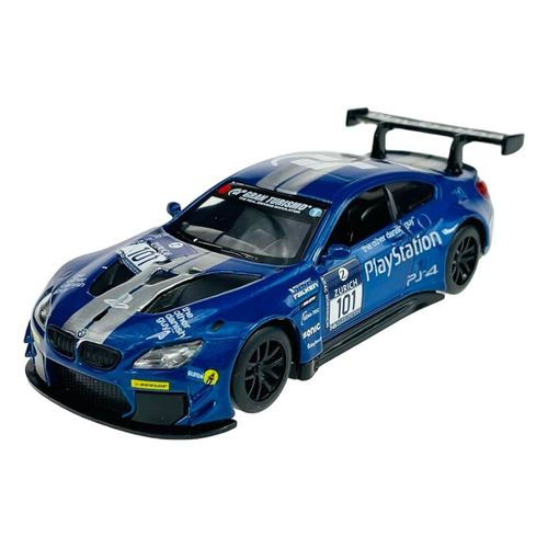 דגם רכב במוו אמ.3 גי טי 3 כחולה - MSZ BMW M6 GT3 1:24