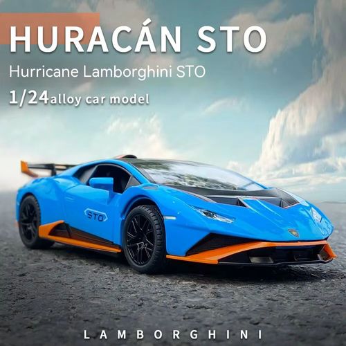 דגם רכב למבורגיני הורקאן  1:24- MSZ LAMBORGHINI HURACAN STO