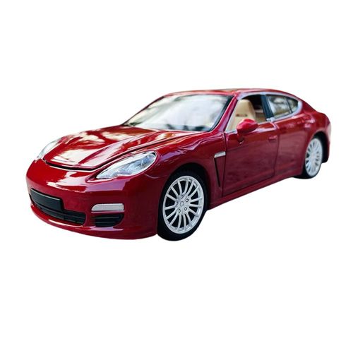 דגם מכונית פורשה פנמרה אס אדומה - 1:24 MSZ Porsche Panamara S
