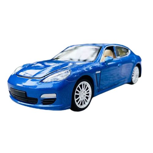 דגם מכונית פורשה פנמרה אס כחולה - 1:24 MSZ Porsche Panamara S