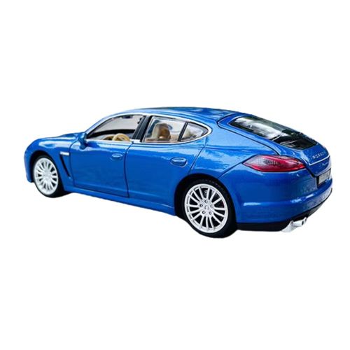 דגם מכונית פורשה פנמרה אס כחולה - 1:24 MSZ Porsche Panamara S