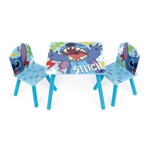 סט שולחן ו2 כסאות עץ סטיץ - Stitch 527-1074