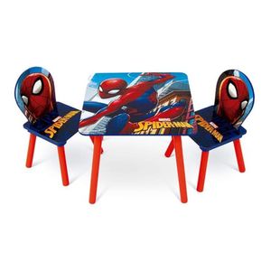 סט שולחן ו2 כסאות עץ ספיידרמן - Spiderman 527-1071
