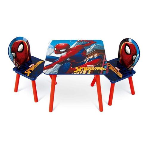 סט שולחן ו2 כסאות עץ ספיידרמן - Spiderman 527-1071