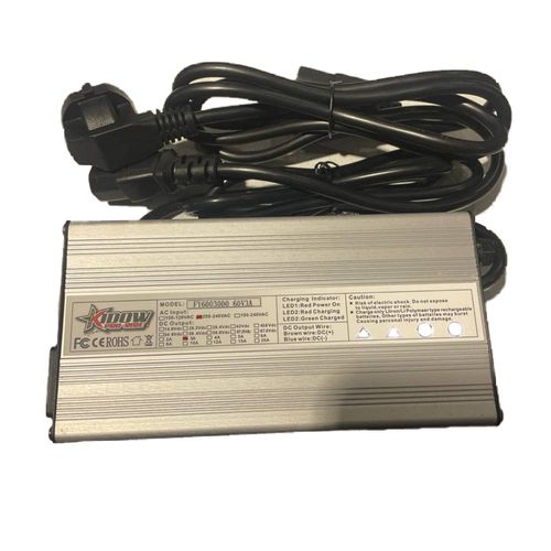 מטען 60V מקורי לטרקטורון חשמלי קידאו 3A
