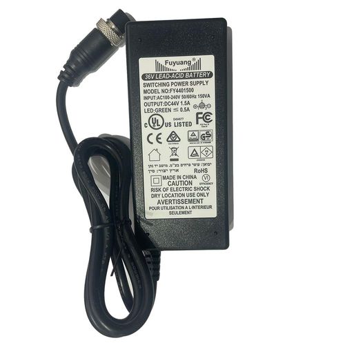 מטען 36V מקורי לטרקטורון חשמלי 1.5 אמפר/שעה טייגר