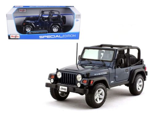 מאיסטו - ג'יפ רוביקון רנגלר - MAISTO JEEP WRANGLER RUBICON  1:18