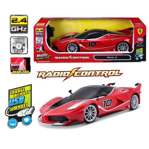 ראסטאר - רכב פרארי אדום שלט רחוק -  1:14 Rastar Rc Ferrari FXX-K