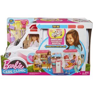 ברבי - אמבולנס מרפאה ניידת - FRM19 BARBIE