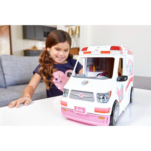 ברבי - אמבולנס מרפאה ניידת - FRM19 BARBIE