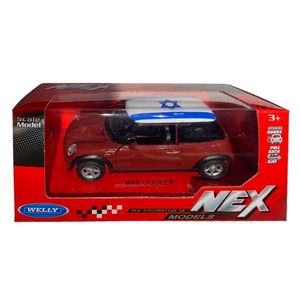 וילי - רכב מיני קופר 1:34 - Welly
