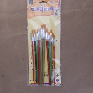 סט של 12 מכחולים בגדלים שונים