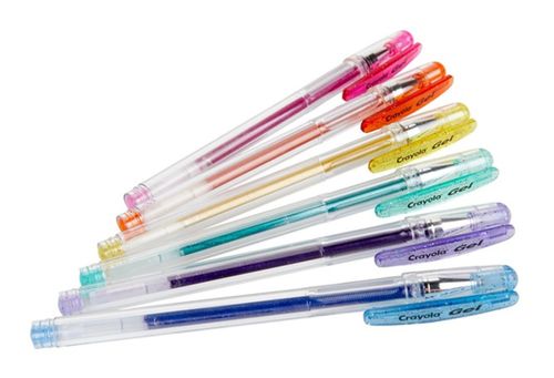 קריולה - 6 עטי ג'ל נצנצים CRAYOLA