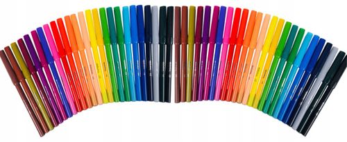 קולורינו - 50 טושים בשפופרת COLORINO