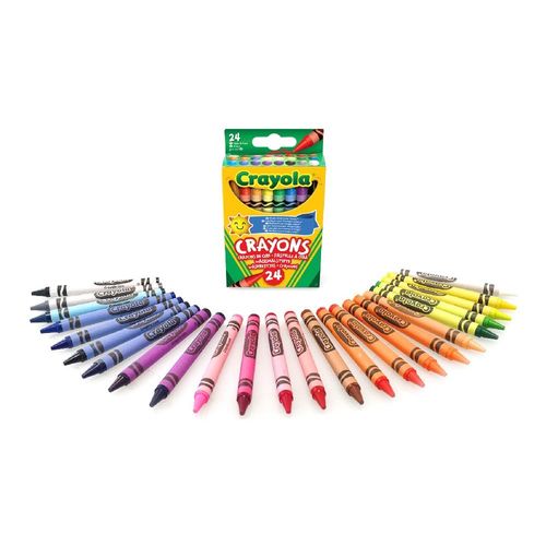 קריולה - סט 24 צבעים איכותיים CRAYOLA