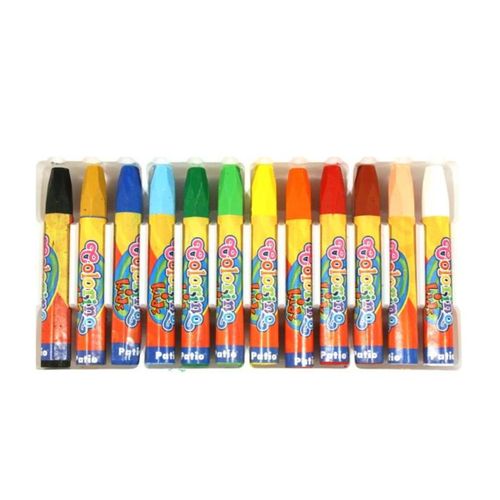 סט 12 צבעי פסטלי חמאה קולורינו Colorino