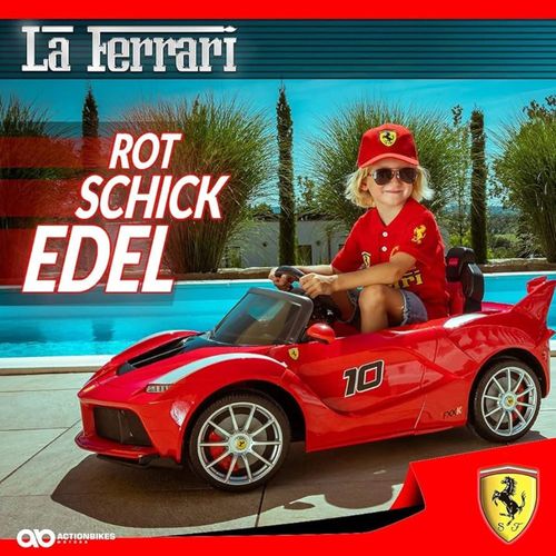 אוטו ממונע 12V פרארי מקורי - RASTAR FERRARI FXXK