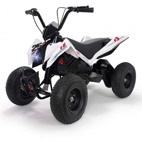 טרקטורון חשמלי 24V שטח לבן - INJUSA Quad X-Treme Dirt