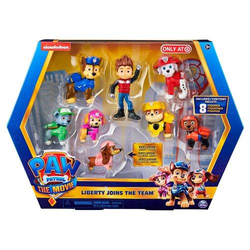 מפרץ ההרפתקאות הסרט - שמיניית דמויות - Paw Patrol 5513H