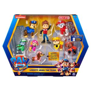 מפרץ ההרפתקאות הסרט - שמיניית דמויות - Paw Patrol 5513H