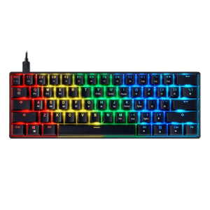 מקלדת מכנית - HK GAMING GK61 BLACK