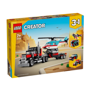 לגו קריאטור - משאית גרר עם מסוק - LEGO 31146