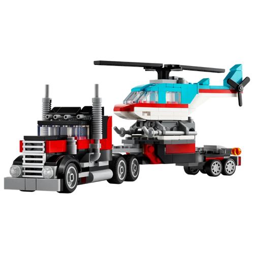לגו קריאטור - משאית גרר עם מסוק - LEGO 31146