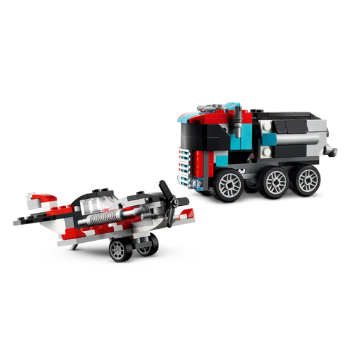 לגו קריאטור - משאית גרר עם מסוק - LEGO 31146