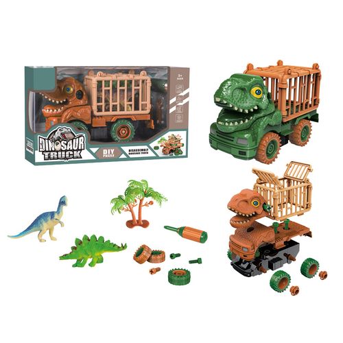 משאית דינוזאור מוביל דינוזאורים בכלוב - DINOSAUR TRUCK