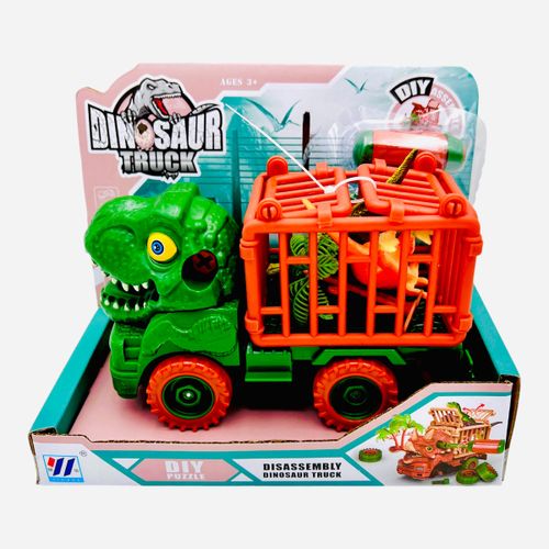 משאית דינוזאור מוביל דינוזאורים בכלוב - DINOSAUR TRUCK
