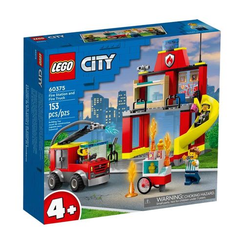 לגו סיטי - תחנת כיבוי ומשאית - LEGO 60375