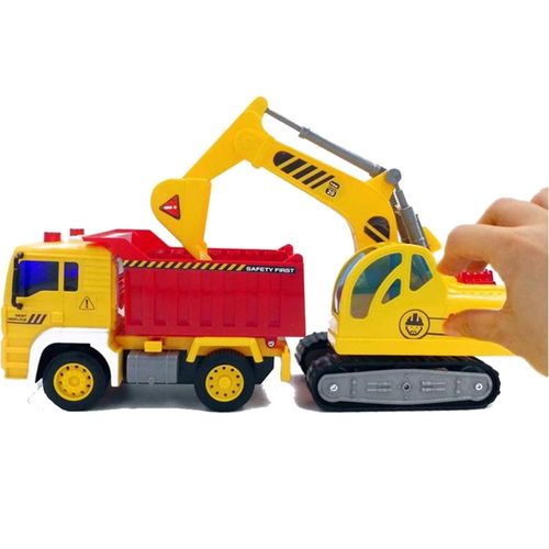 משאית עם באגר + אורות וצלילים