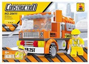 משחק הרכבה משאית בנייה 155חל