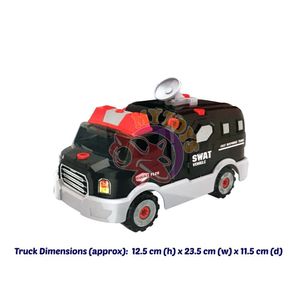 רכב משאית SWAT חילוץ כולל אביזרים