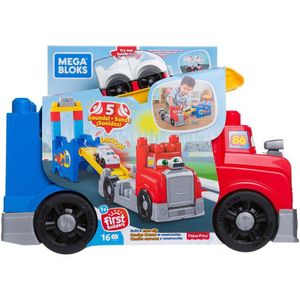 מגה בלוקס - משאית ומסלול מירוצים - MEGA BLOCKS FVJ01