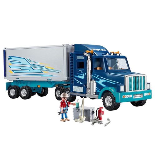 פליימוביל - משאית להובלת מכולות - PLAYMOBIL 9314