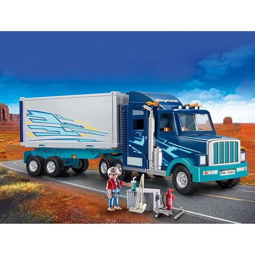 פליימוביל - משאית להובלת מכולות - PLAYMOBIL 9314
