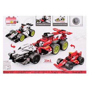 מכונית ספורט  [2 ב 1] 210 חלקים להרכבה - 60031 COME ALIVE BUILOING BLOCK CAR