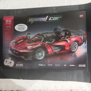 הרכבות טכני מכונית שלט 1:14   להרכבה 709 חלקים -  MINGDI SPEED CAR  8742