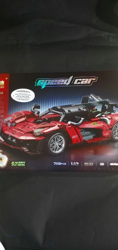 הרכבות טכני מכונית שלט 1:14   להרכבה 709 חלקים -  MINGDI SPEED CAR  8742