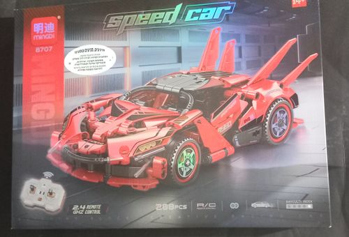 הרכבות טכני מכונית שלט 1:14 להרכבה 228 חלקים -  MINGDI SPEED CAR  8707